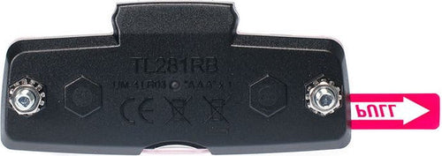Batterij bagagedrager achterlicht Simson Block 1 LED - On/Off
