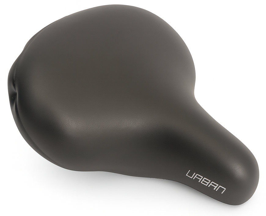 Fietszadel Edge Urban XL - zwart (op kaart)