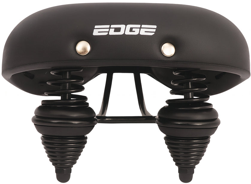 Fietszadel Edge Urban - zwart